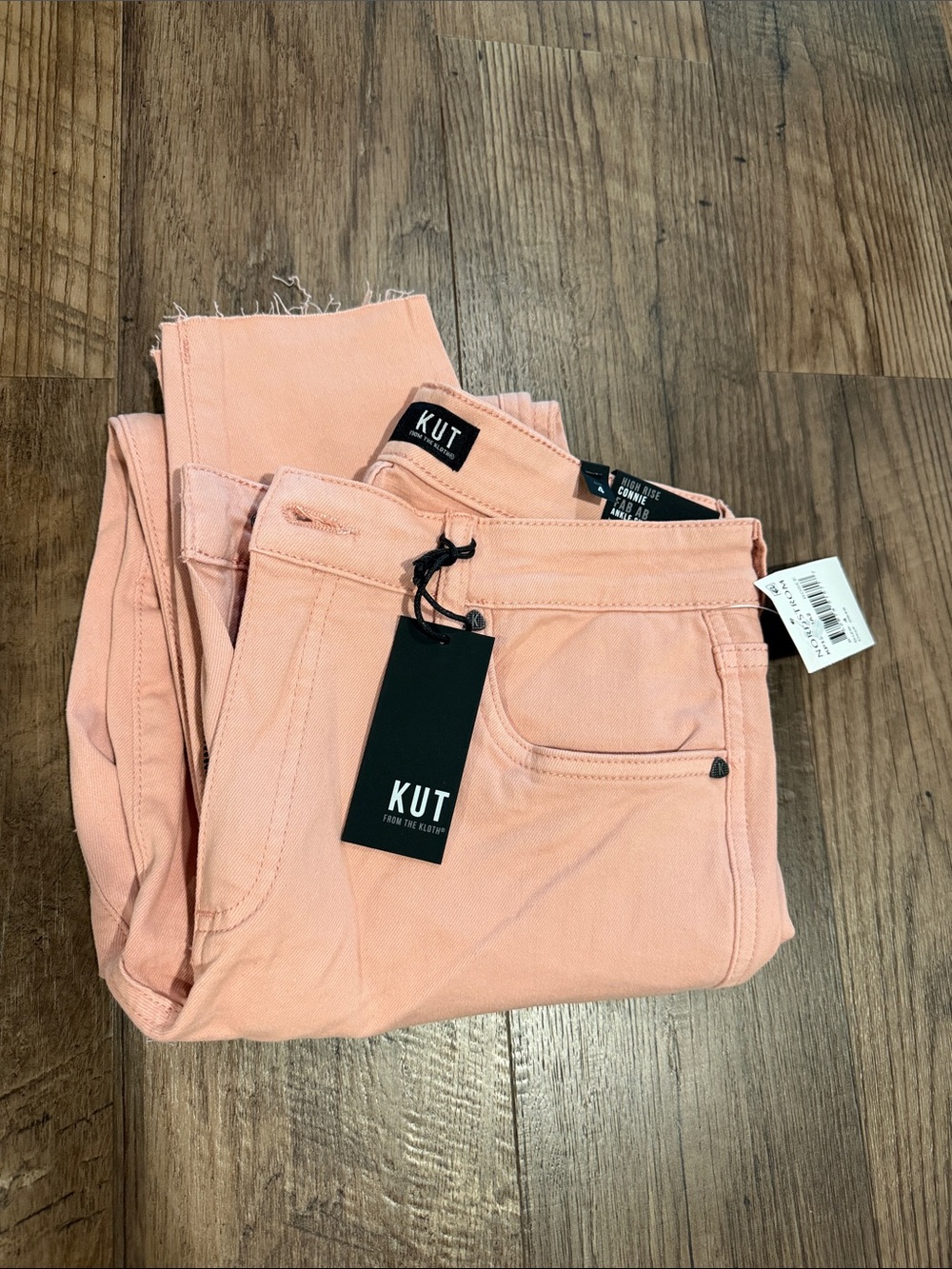 Kut from the Kloth High Rise Connie Fab Ab Rose Jeans NWT size 4 Women’s